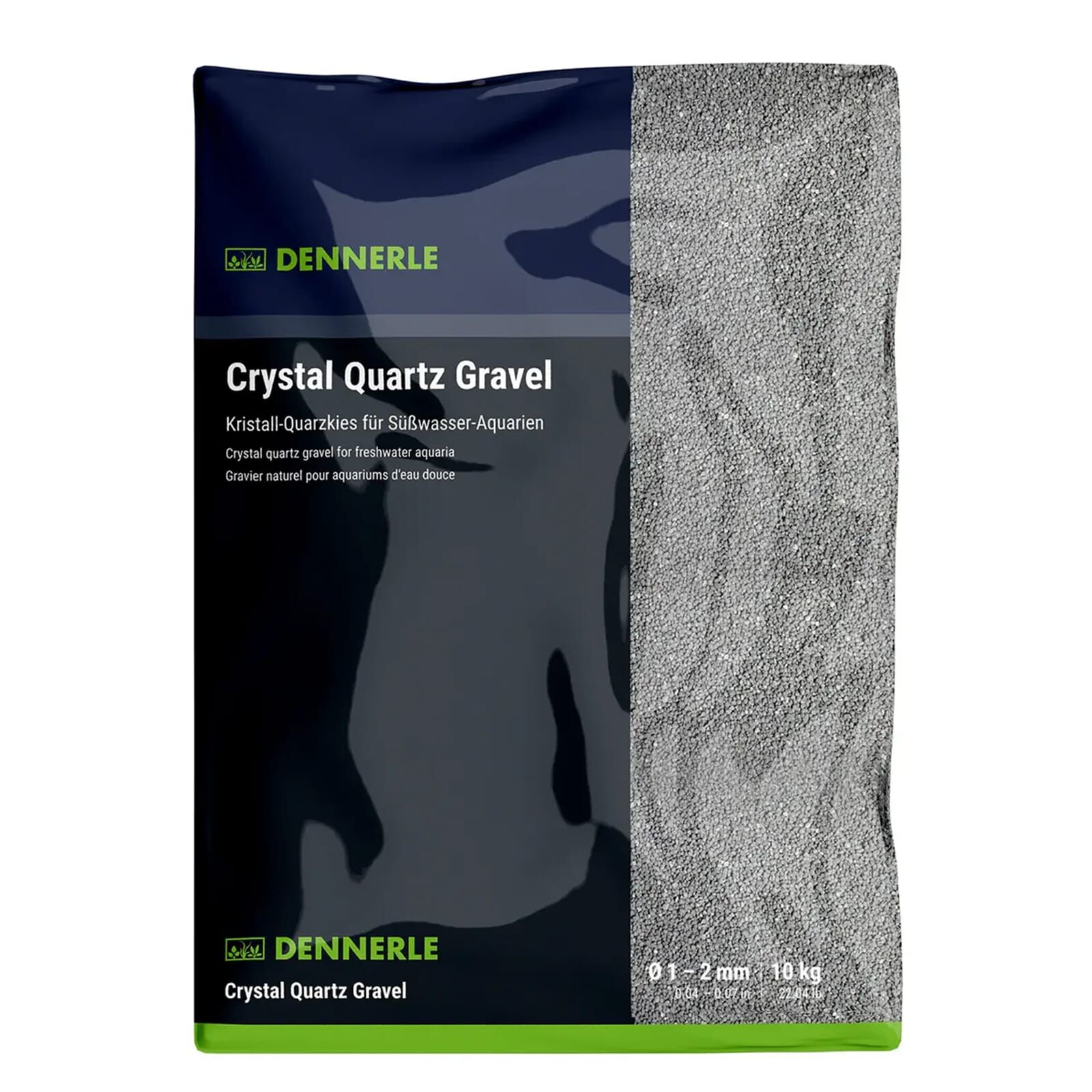 Dennerle - Crystal Quartz Gravel - Slate gray