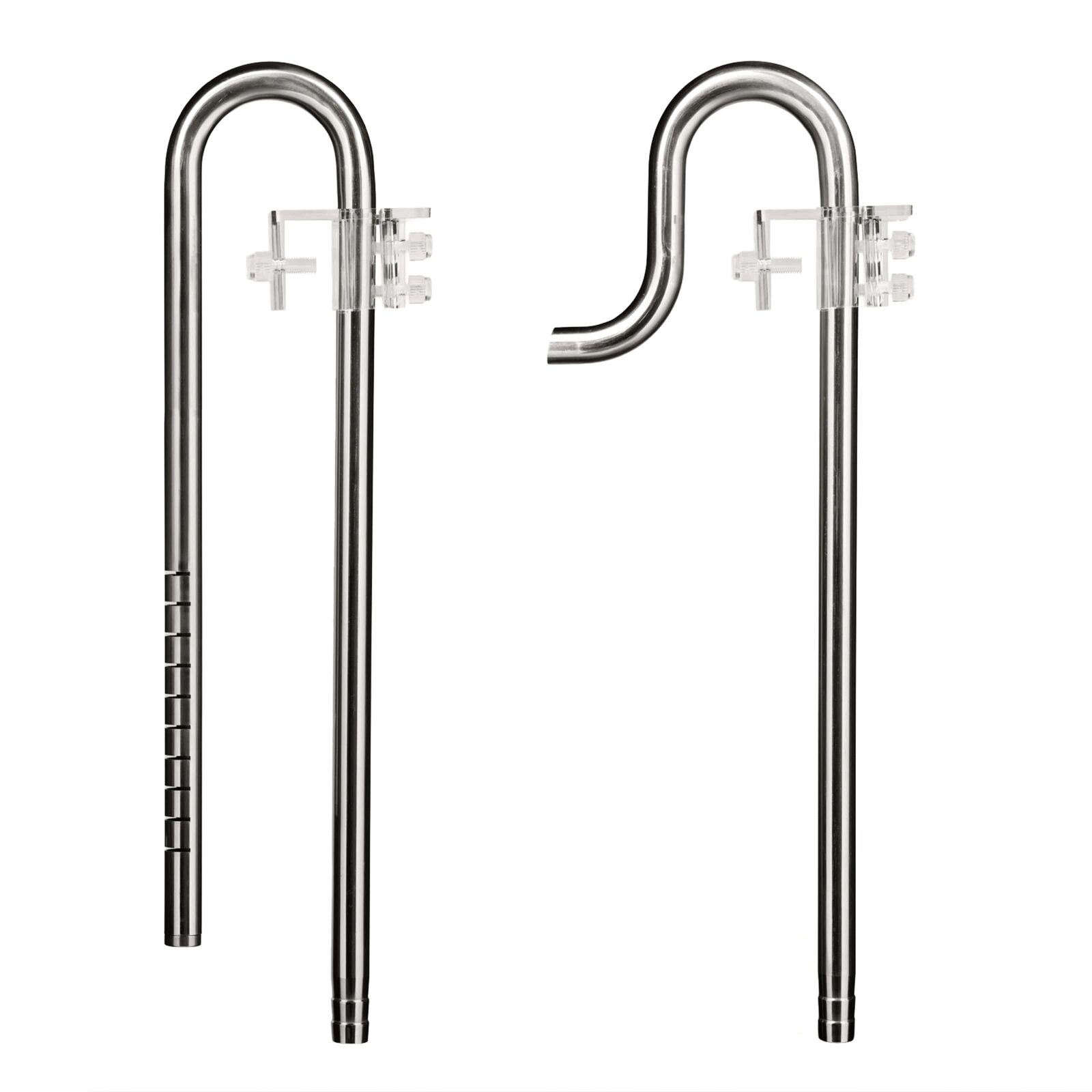 Aquasabi - Filter Ein-/Auslauf - Stainless Steel - Set