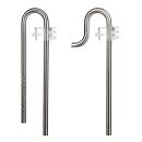 Aquasabi - Filter Ein-/Auslauf - Stainless Steel - Set