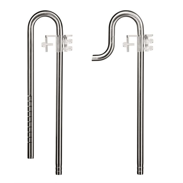 Aquasabi - Filter Ein-/Auslauf - Stainless Steel - Set