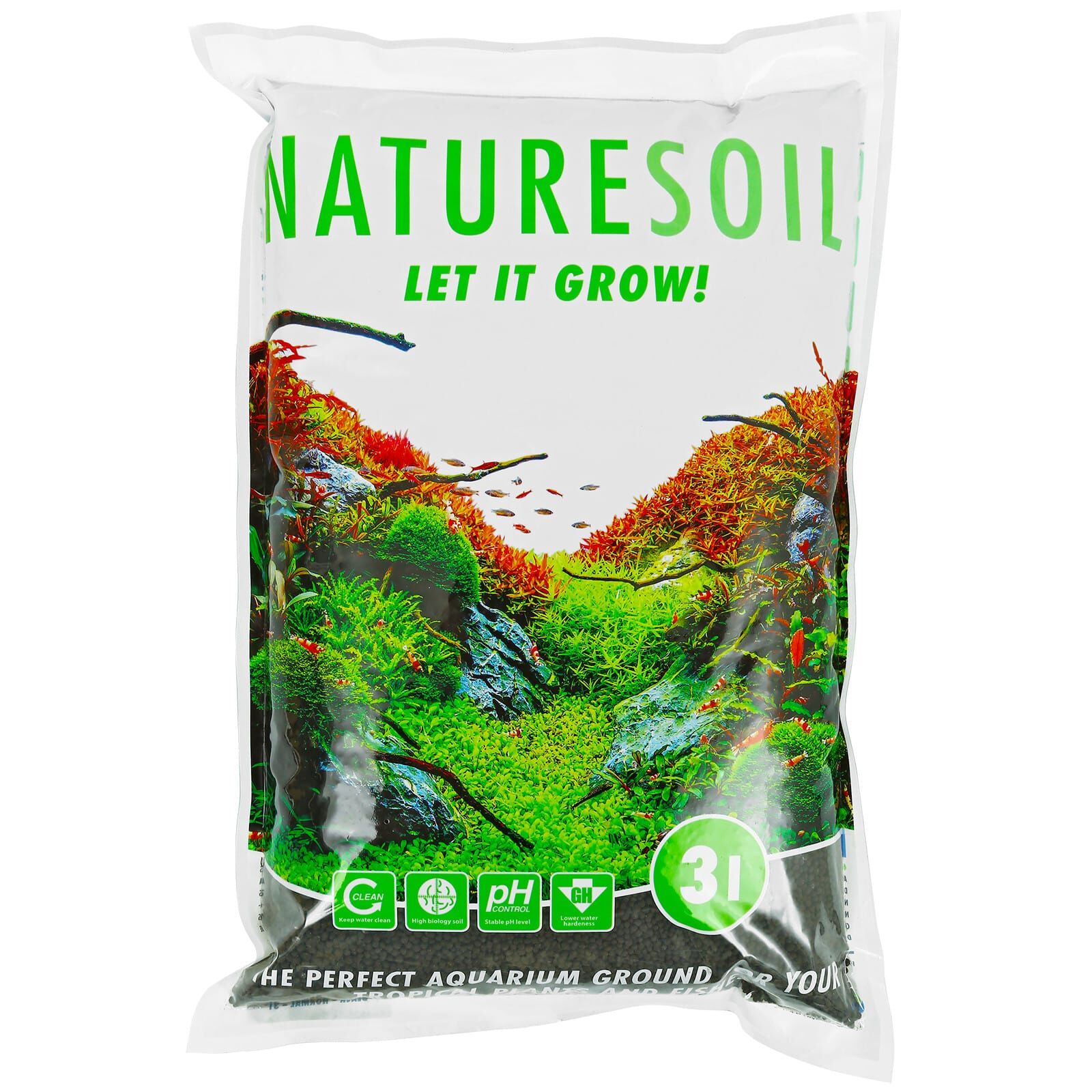 Aquadeco - Nature Soil - black fine