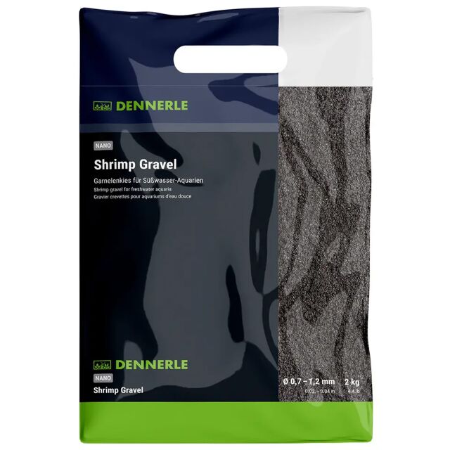 Dennerle - Nano Shrimps Gravel Bed - Sulawesi Black - 2 kg