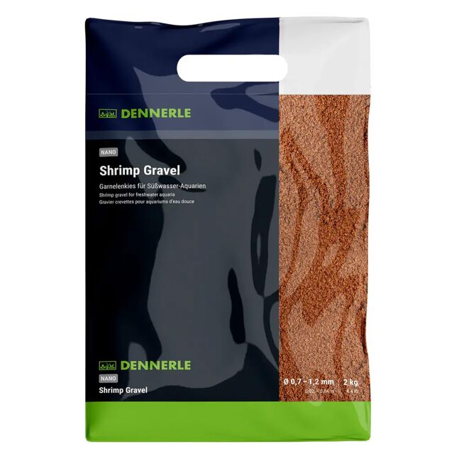 Dennerle - Nano Shrimp Gravel Bed - Borneo brown - 2 kg