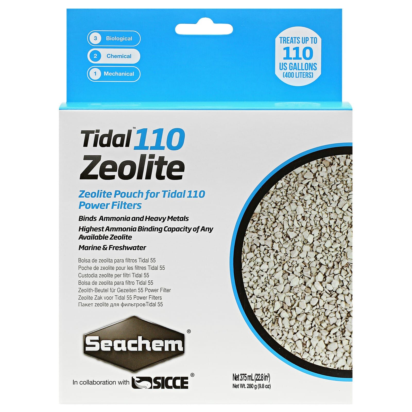 Seachem - Tidal Zeolite Filter Media