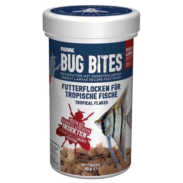 Fluval - Bug Bites Tropical Flakes