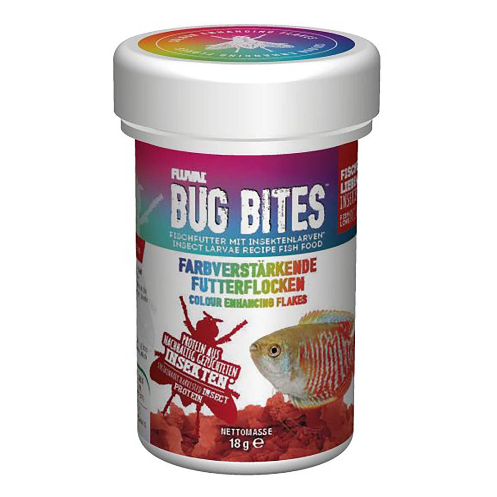 Fluval - Bug Bites Color Enhanc.Flakes