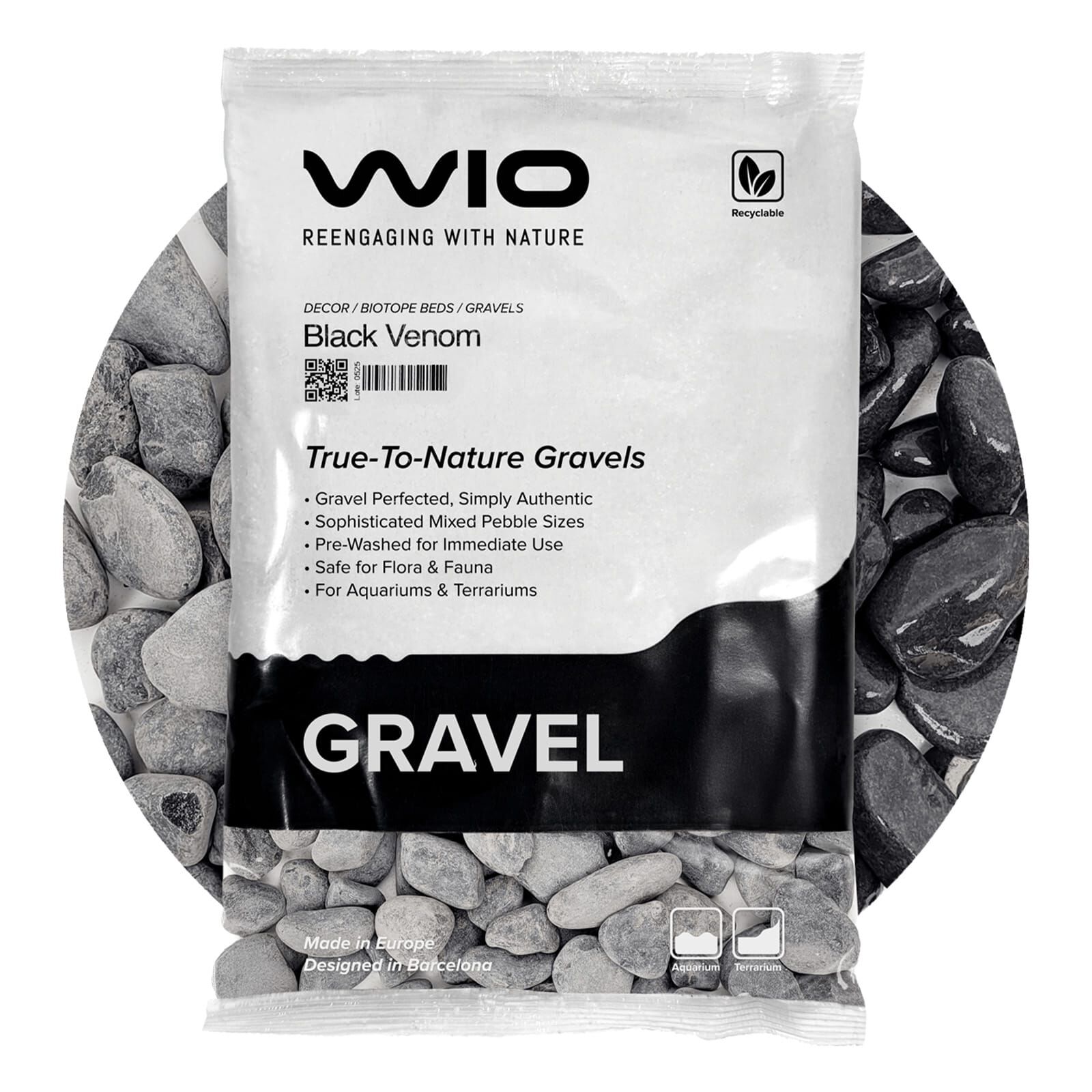 WIO - Gravels - Black Venom