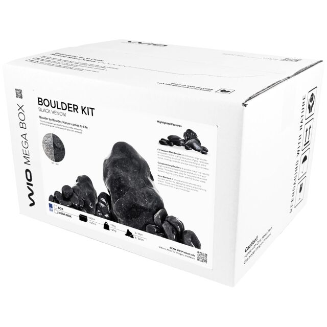 WIO - Stones - Black Venom Boulder