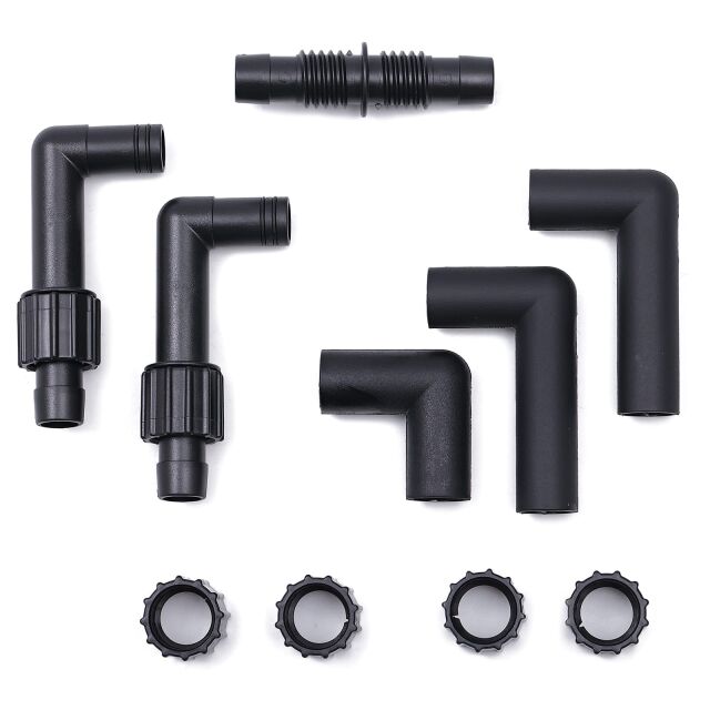 Dennerle - Pipe installation set - Scaper's Flow Black