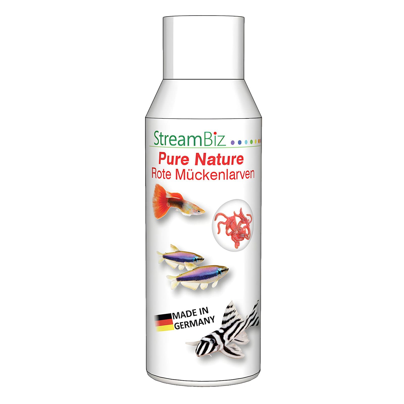 StreamBiz - Pure Nature - Rote M&uuml;ckenlarven - 100 ml