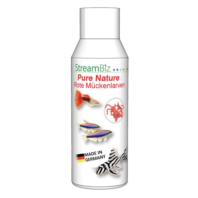 StreamBiz - Pure Nature - Rote M&uuml;ckenlarven - 100 ml