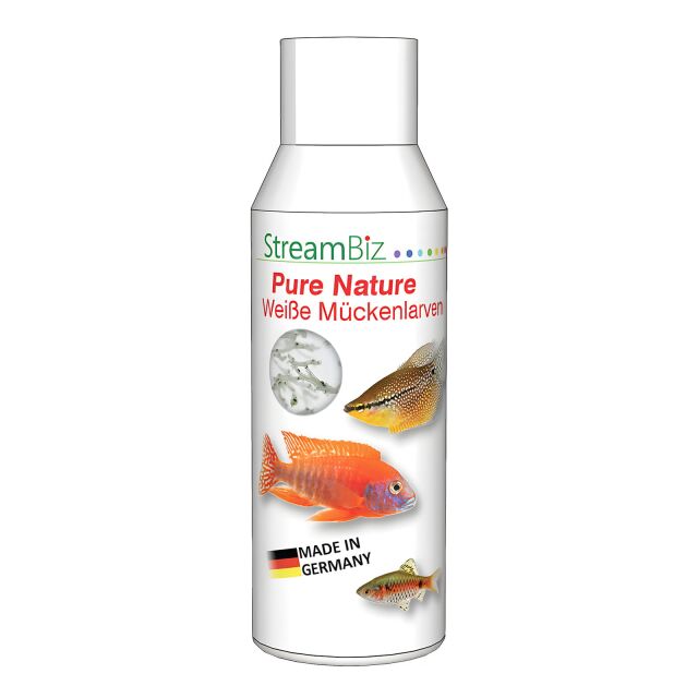StreamBiz - Pure Nature - Wei&szlig;e M&uuml;ckenlarven - 100 ml