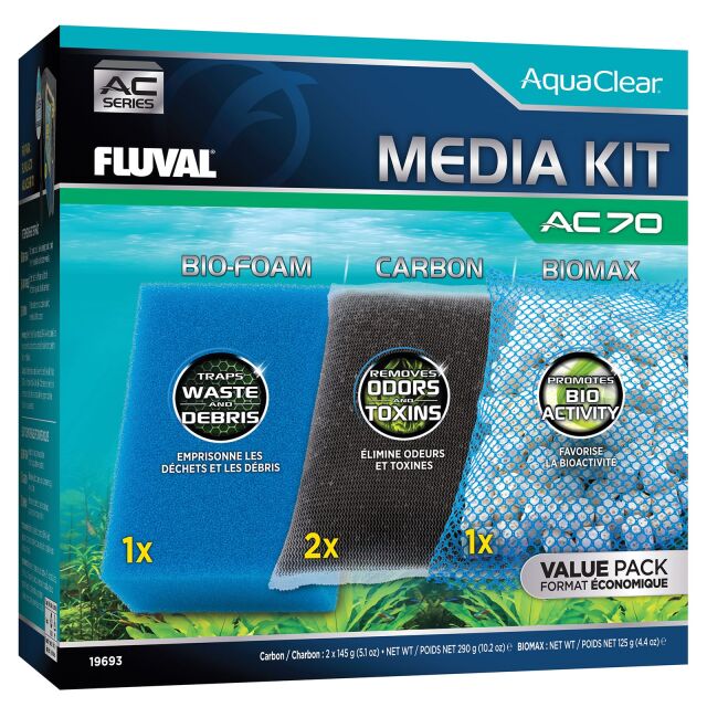 Fluval - AquaClear - Filter media set
