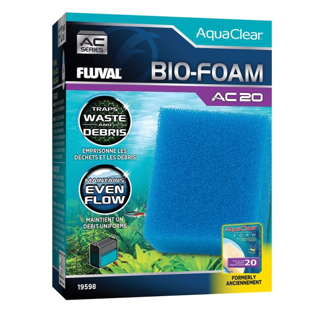 Fluval - AquaClear - Bio-Foam Filter insert - Blue