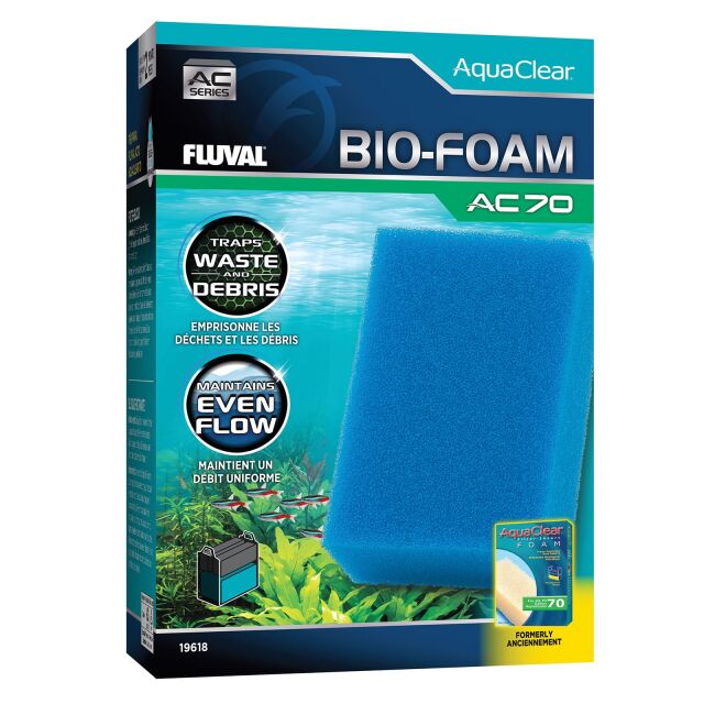 Fluval - AquaClear - Bio-Foam Filtereinsatz - Blau