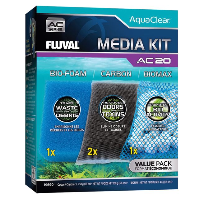 Fluval - AquaClear - Filtermedienset