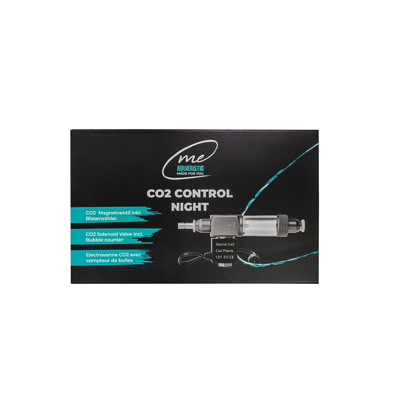 Me - CO2 Control Night - Bubble Counter + Solenoid Valve