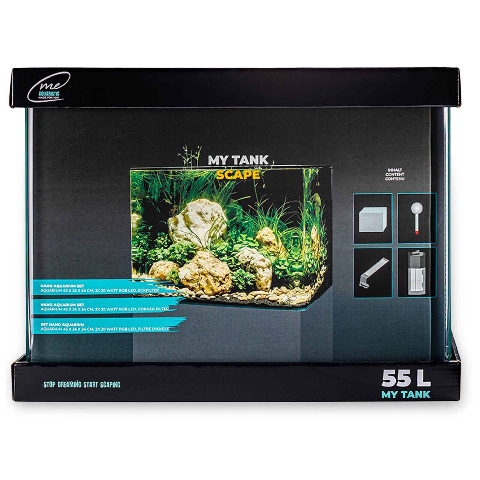 Me - My Tank - Aquarium Set - Scape