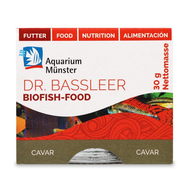 Aquarium M&uuml;nster - Dr. Baasleer - Biofish Food - BF Cavar - 30 g