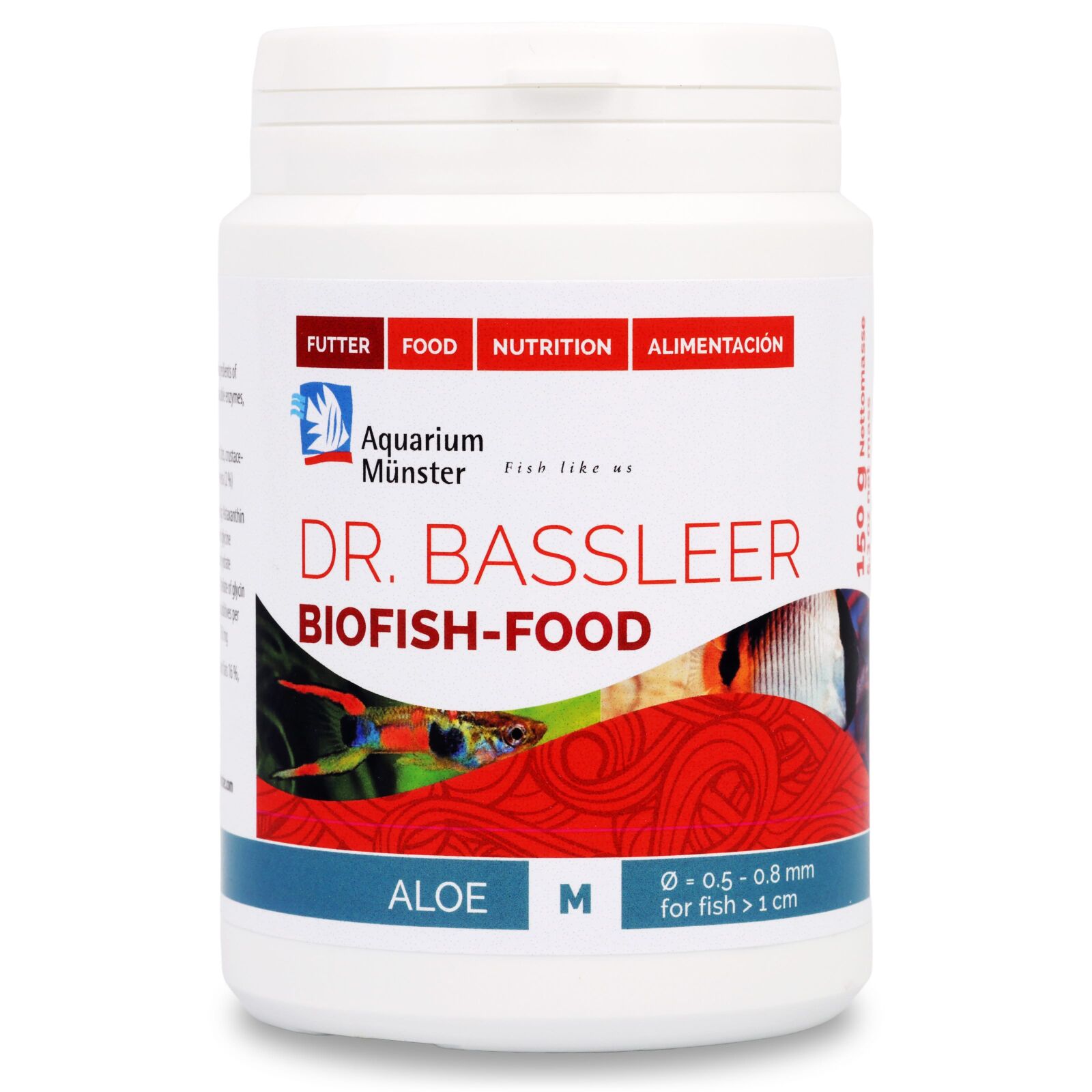 Aquarium M&uuml;nster - Dr. Bassleer - Biofish Food - BF Aloe M
