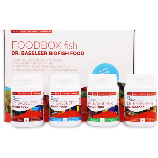 Aquarium M&uuml;nster - Dr. Baasleer - Biofish Food - BF Foodbox