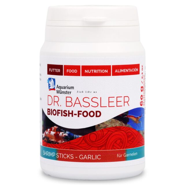 Aquarium M&uuml;nster - Dr. Baasleer - Biofish Food - BF Shrimp Sticks Garlic