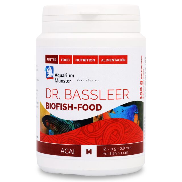 Aquarium M&uuml;nster - Dr. Baasleer - Biofish Food - BF Acai M