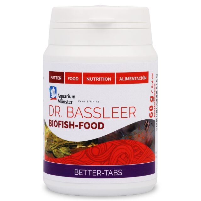 Aquarium M&uuml;nster - Dr. Baasleer - Biofish Food - BF Better Tabs