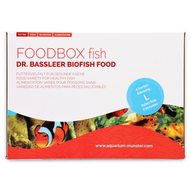 Aquarium M&uuml;nster - Dr. Baasleer - Biofish Food - BF Foodbox