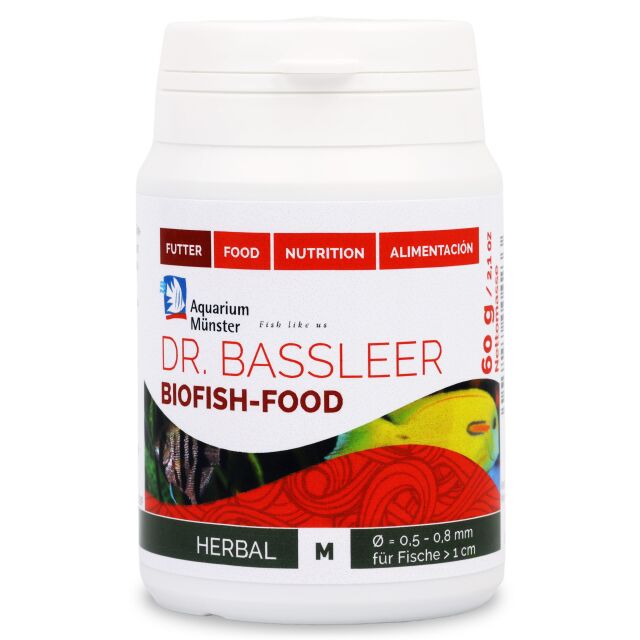 Aquarium M&uuml;nster - Dr. Baasleer - Biofish Food - BF Herbal M