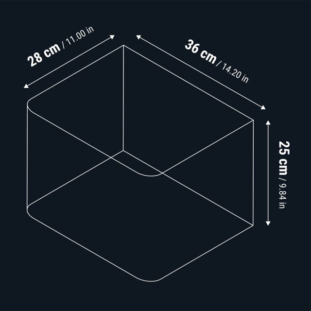 Dennerle - Nano Tank Wei&szlig;glas