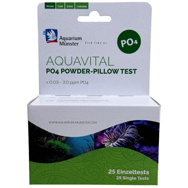 Aquarium M&uuml;nster - Aquavital - PO4 Powder-Pillow Tests